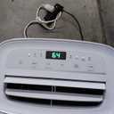 LG 7,000 BTU Portable Air Conditioner, 115V, Cools 300 Sq.Ft. (12' x 25' Room Size), Portable Air Conditioner for Home with Quiet Operation, LCD Remote Control, and Window Installation Kit, White