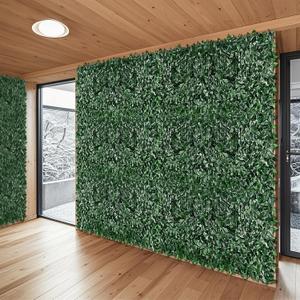 Patio Paradise 39"x117"-1Pc Faux Ivy Fence Privacy Screen Artificial Greenery Wall Backdrop,Fake Grass Wall Panels for Outside Apartment Balcony,Vine Leaf Decor for Outdoor Patio Chain Link