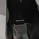 Cesun Small Bathroom Trash Can with Lid Soft Close, Step Pedal, 6 Liter / 1.6 Gallon Stainless Steel Slim Garbage Can for Bedroom, Diaper Waste Basket with Removable Inner Bucket (White)