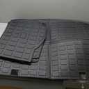 powoq Hybrid Cargo Liner Compatible with 2023-2026 Honda CRV Upper Deck Cargo Mat TPE Trunk Mat Replacement for 2023-2026 Honda CRV Accessories (Fit 23-26 Hybrid Upper Deck, Backrest Mat+Trunk Mat)