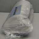 Cervical Neck Pillow, Memory Foam Pillows for Neck and Shoulder Pain Relief, 2 Heights Ergonomic Pillow with Breathable Ice Silk Cover, Neck Support Pillow for Stomach Sleepers White