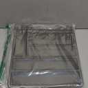 Lifewit Silverware Organizer with Lid, Covered Utensil Tray for Kitchen Drawer and Countertop, Plastic Cutlery and Flatware Storage Box for Spoons Forks Knives Holder Case, 12.6x11.8", Gray