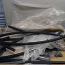 Plant Stand Indoor With Grow Lights - 6 Tiered Plant shelf for Indoor Plants Multiple, 62 Metal Plant Holders Indoor Stand, 2 Pcs Half-Moon-Shaped Plant Display Rack Indoor for Living Room (Black) (Black)