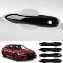 Car Door Handle Cover for Toyota Camry 2018-2026Corolla 2020-2026Corolla Cross 2021-2026Avalon 2019-2022Pruis Hatchback 2016-2019 Hybrid Auto Exterior AccessoriesNo 2 Smart Entry Holes