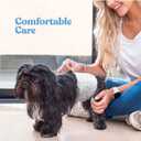 Comfortable Male Dog Diapers - 30-Pack Super Absorbent Disposable Male Dog Wraps- FlashDry Gel Technology, Wetness Indicator Doggie Diapers- Leakproof Belly Wraps for Incontinence, Excitable Urination (Medium)