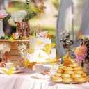 3 x Butterfly Decorations, 72 Pcs 6 Styles 3 Sizes Butterfly Wall Decor, Butterfly Party Decorations, Butterfly Wall Stickers 3D Wall Art for Room Decor Birthday Baby Shower (Gold)