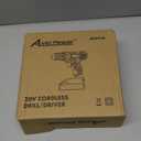 AVID POWER 20V MAX Lithium lon Cordless Drill Set, Power Drill Kit with Battery and Charger, 3/8-Inch Keyless Chuck, Variable Speed, 16 Position and 22pcs Drill Bits (Red)