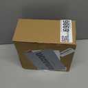 NURADA Large Outdoor Solar Candles Waterproof - 8" x 4" Rechargeable Solar Powered Flameless LED Pillar Flickering Candle for Patio Porch Lanterns Decor - Ivory White Set of 2