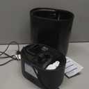 Coolfiqu 6L Humidifiers for Bedroom Large Room Home,Cool and Warm Humidifier for Baby and Plants Hot Mist Top Fill Desk Humidifiers Oil Diffuser,Quiet,Adjustable Mist,360Nozzle-Black(2026 Upgraded)