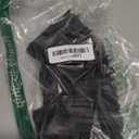 2 Yards PU Leather Fringe Trim 4 Inch Sewing Tassel Trim for DIY Craft Clothing Handbag Sewing Craft Embellishment Decoration Black