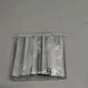 PATIKIL 4" Tall Candle Covers Sleeves, 6Pcs Metal E12 Chandelier Socket Sleeves with Insulation Heat Shrinkable Flame Retardant Tube Bulb Light Base Holder for Lamps, Chrome