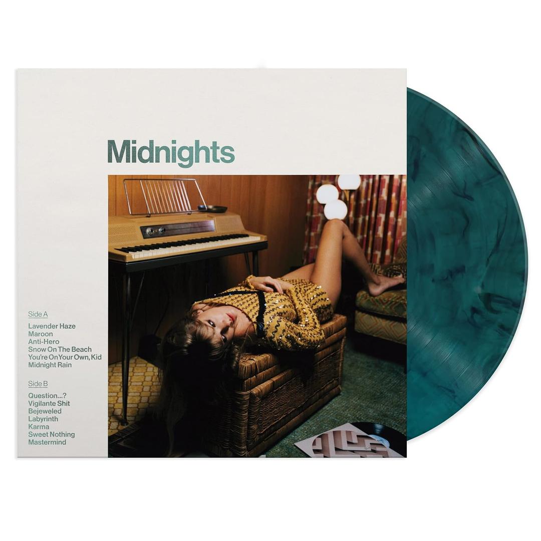 Midnights[Jade Green Edition LP] Explicit Lyrics, Vinyl