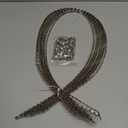 Let's Decorate 10 Meters D11mm Nickel Flower Plated Upholstery Tacks Strips,Decorative Nail Strips/Nailhead Trims,Sofa Tacks,DIY Furniture Accessory (H:11mm Nickel Flower)