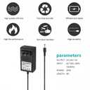 12V 3A 2A AC Adapter Charger with 8 Tips, ac/dc Adapter 100-240v, 50/60hz 12 Volts 3000mA DC in 12V Power Supply Cord for Sceptre Monitor Series, Seagate WD, LED Strip Light, CCTV Camera,Router Cable