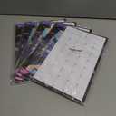 4 x 2026-2027 Wall Calendar - Includes January 2026 to June 2027, 18-Month Paper Wall Calendar 11 x 8.5 Inches.Thick Paper with Julian Dates and Block for New Year and Christmas Holidays To-dos  Notes (E)