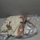 Jin Hrtoyi 3-Seater Outdoor Furniture Covers Waterproof,76"Wx32"Dx31"H Inches Outdoor Couch Cover, Heavy Duty Patio Furniture Covers, Beige & Brown