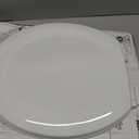 KOHLER Stonewood Quiet-Close, Round Toilet Seat Soft Close, Durable Wood, Easy Installation, Universal Fit, Home Essentials, White Finish, K-20467-0