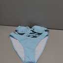 Women Halter Bikini Set - Two Piece Triangle Swimsuit Tie Bathing Suit 2025 Cute Swimwear (Medium, Light Blue)