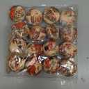 Outus 16 Pcs Christmas Tree Ball Ornaments Vintage Christmas Decorations for Tree Colorful Xmas Decorative Santa Claus Snowman Hanging Ball for Farmhouse Home Fireplace Decor Holiday Party Favors