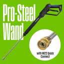 Westinghouse WPX3200e Electric Pressure Washer, 3200 Max PSI and 1.76 Max GPM, Universal Motor, Onboard Soap Tank, Spray Gun and Wand, 5 Nozzle Set, for Cars/Fences/Driveways/Homes/Patios/Furniture