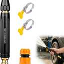 Home High-Pressure Car Wash Water Gun with Booster Nozzle,Home High-Pressure Car Wash Water Gun with Booster Nozzle and Hose, for Watering Plants and Vegetables, and Car Washing