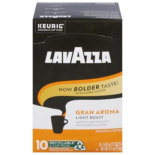 Lavazza Gran Aroma Single-Serve Coffee K-Cup® Pods for Keurig Brewer, Light Roast, 10-Count Boxes Pack of 6 By 2026/03/25