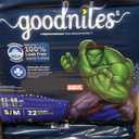 Goodnites Boys' Nighttime Bedwetting Underwear, Size S/M (43-68 lbs), 44 Ct (2 Packs of 22)
