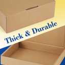 Shipping-Boxes-12x9x3 Inches: 22 Pack-Cardboard-Boxes-for-Packaging, Brown-Shipping-Boxes-for-Packing-Small-Business, Corrugated Box Mailers for Book Shoes Gift Mailing