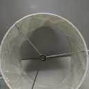 Elegant Designs LT3335-CBL Textured Glass Table Lamp, Clear Blue (Pack of 1)