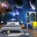 TUNDJ Beige Forest Wallpaper Mural Peel and Stick for Bedroom 137"x100"