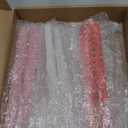 LYOBATH 6 Pack Pink Taper Candles - Taper Candles 10 Inch Dripless, Smokeless & Unscented - 8 Hours Long Burning - Ideal for Weddings, Dinner Parties, and Home Decor