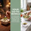 Lawei 12 Packs Ceramic Dip Bowls Set - 3 oz Condiments Server Dishes Mini Bowls Soy Sauce Dish for Sauce, Vinegar, Ketchup, BBQ and Party Dinner