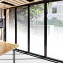 Decorative Semi - Privacy Window Film One Way Gradient Dot Patterns Glass Sticker for Home Office Meeting Room, 24Inch x 60Inch