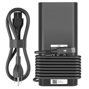 130W USB C Laptop Charger Compatible with Dell Precision 5570 5560 5550 5530 5760 5750 3560 Latitude 7410 7310 7210 9410 9510 5420 5520 5510 XPS 15 17 2in1 9575 9500 9700 Power Cord