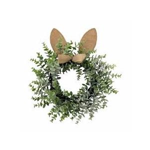 Holiday Home Bunny Wreath, 20 in 
