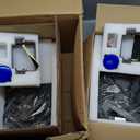 Ledmo LED Parking Lot Lights 350W LED Flood Lights Outdoor 52500LM 5000K Adjustable Trunnion Mount Dusk to Dawn Area Security Street Lighting Commercial Wall Mount Warehouse Shop Garage IP65 2 Pack, 300W/Slip Fit/1PC