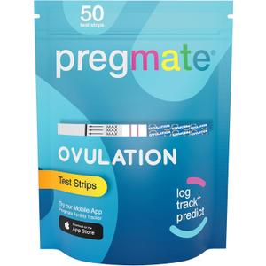 Pregmate 50 Ovulation Test Strips Predictor Kit (50 Count)