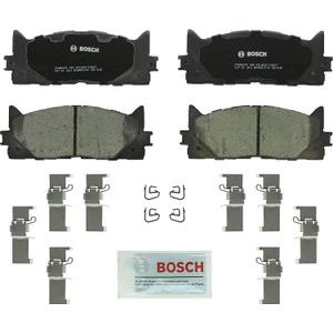 BOSCH BC1293 QuietCast Premium Ceramic Disc Brake Pad Set - Compatible with Select Lexus ES300h, ES350; Toyota Avalon, Camry; FRONT