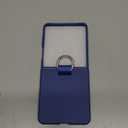 JETech Case for Samsung Galaxy Z Flip 7 2025 with Ring, Hard PC Slim Shockproof Anti-Scratch Protective Phone Cover (Blue Shadow)