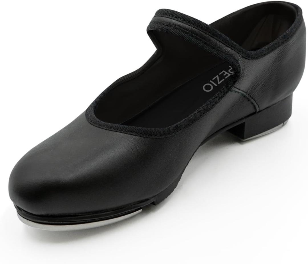 Capezio Little Kid/Big Kid 3800 Mary Jane Tap Shoe (13.5 Wide Little Kid, Black)