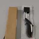 2 in 1 Kitchen Scissors for Food  Stainless Steel Blade & Plastic Cutting Board Scissors with Safety Lock | 9.5" Tomato Knife, Fruit & Vegetable Cutter  Easy-to-Use Kitchen Shears for Meat, Cheese