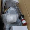 Rolling Stool with Wheels 400lbs Weight Capacity,Heavy Duty Lash Chair Adjustable for Tatoo Lab Massage Salon Spa Drafting Nail Teach,360 Swivel,Leather,Thick Seat Padding (Black)