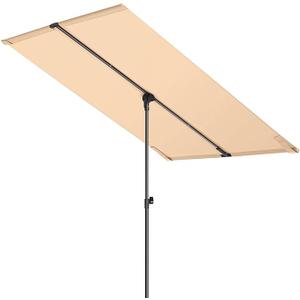 6x4ft Outdoor Rectangle Balcony Umbrella