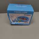 NIPLOOOW Pool Fishing Toys Games, Water Table Bathtub Toy with Inflatable Pool Pole Rod Net Plastic Floating Fish, Birthday Gifts for Kids Age 3 4 5 6 Year Old, Kids Outdoor Toys