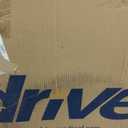 Drive Medical Blue Streak Lightweight Wheelchair with Swing-Away Footrests and Flip-Back Arms, Portable Folding Wheelchair for Adults and Seniors, 18 Inch Seat