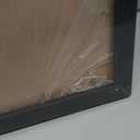 Mxtallup 22x23 Picture Frames Solid Wood Poster Frame for Wall 22x23 Photo Frames Family Black (T22B2223)