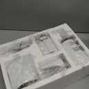 Bathroom Accessories Set 5 Pieces Toothbrush Holder Soap Dispenser Ceramic Bathroom Accessory Set Contain Cotton Swab Jar Toothbrush Cup Soap Dish Tumbler