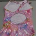 One Piece Swimsuit Suit For Womens One Piece Bathing Swimsuits Tummy Control Juniors Swimsuits For Teen Girls Watercolor Print 6-8