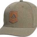adidas Men's Scorecard High Crown Low Curve Brim Snapback Adjustable Fit Course Style Hat (Olive Strata/Grey Strata/Grey)