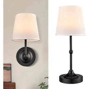 Cordless Table Lamp Rechargeable Lamp, 2in1 Battery Operated Portable Desk Lamp,Black Small Table Lamp with Dimmable Magnetic LED Bulb,Wireless Light for Bedroom LivingRoom Office Bedside Night Lamp Cordless Table Lamp Rechargeable Lamp, 2in1 Battery Operated Portable Desk Lamp,Black Small Table Lamp with Dimmable Magnetic LED Bulb,Wireless Light for Bedroom LivingRoom Office Bedside Night Lamp
